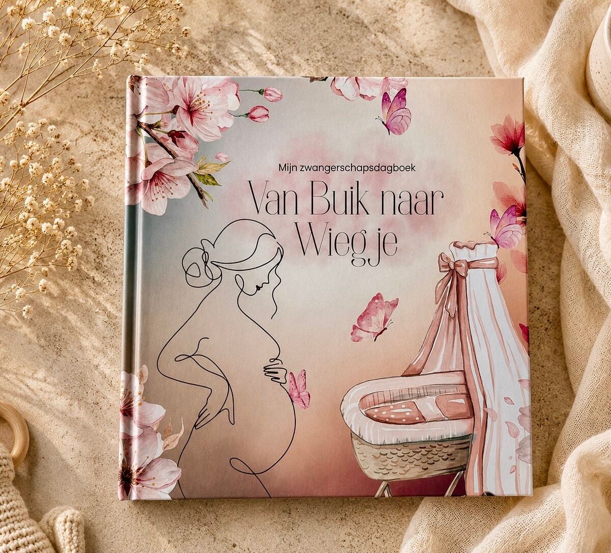 van buik naar wiegje – luxury pregnancy journal (dutch edition)