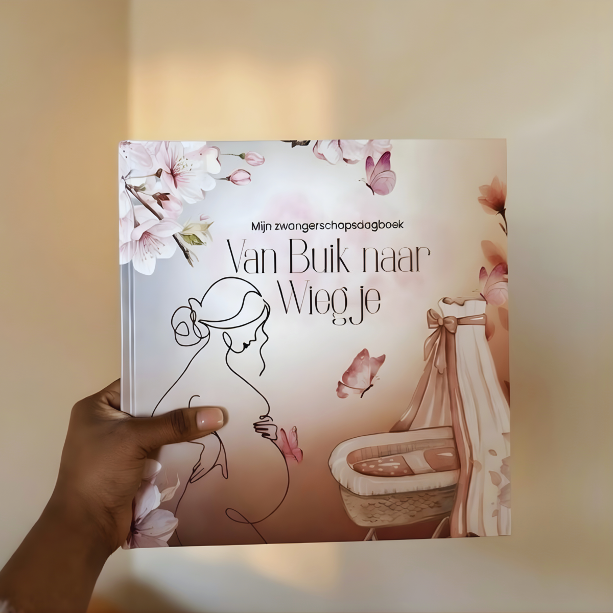 van buik naar wiegje – pregnancy journal (luxury gift dutch edition)